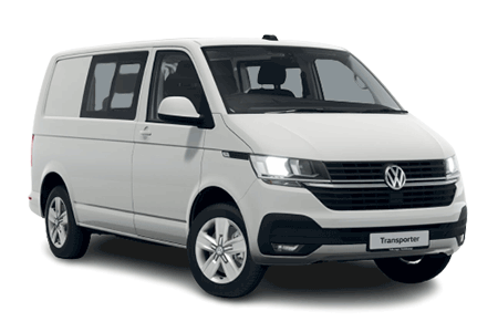 VW SWB 5 Seat Crew Van
